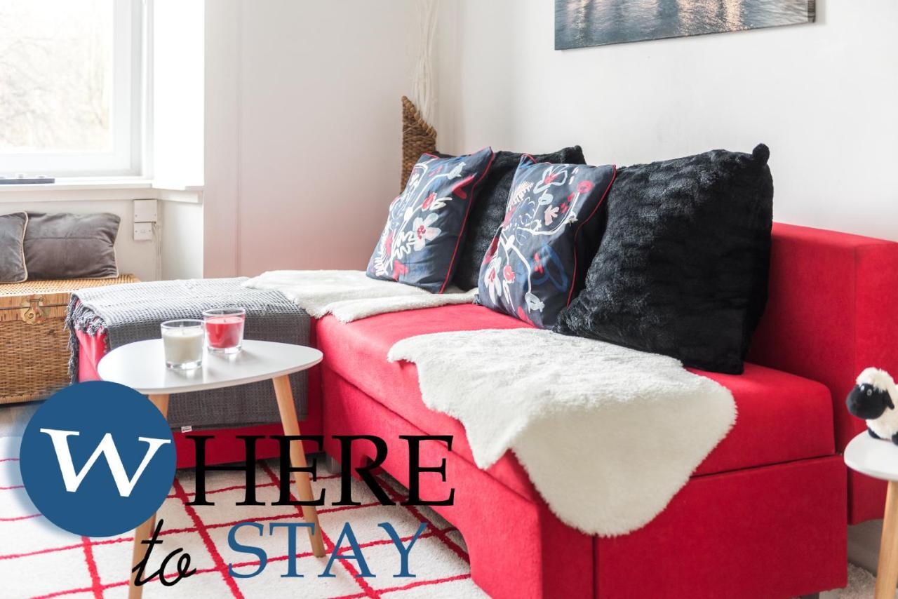 Lovely Modern Apartment At The Shore Эдинбург Экстерьер фото
